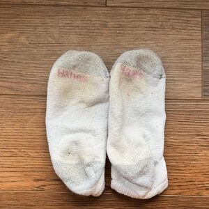 Hanes Women's Casual White Socks